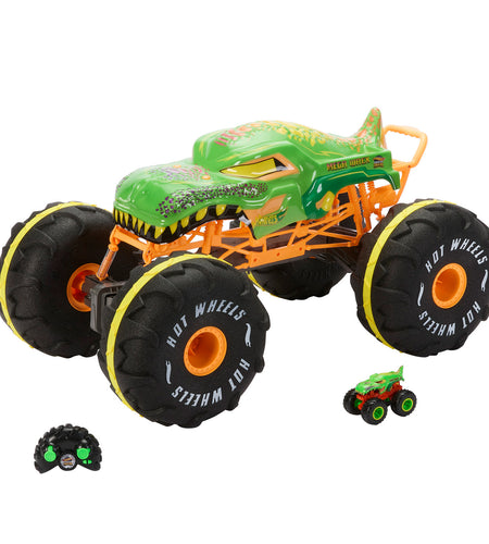 Hot Wheels Mega Wrex R/C with Mini Diecast Replica
