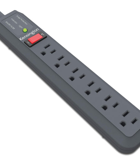 Guardian 6 Outlet, 15-Foot Cord, & 540 Joules Premium Surge Protector (K38215NA), Black