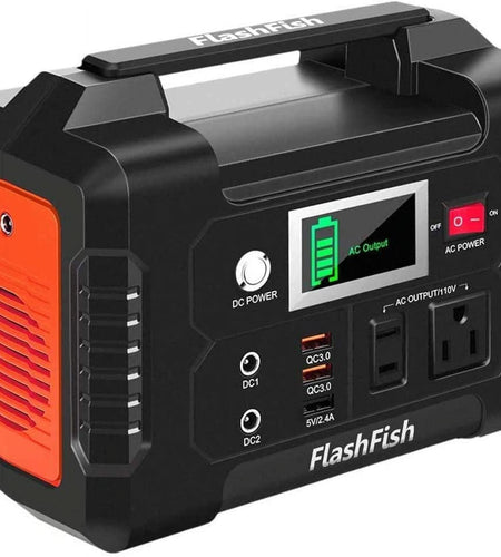 200W Portable Power Station, 40800Mah Solar Generator, Portable Generator for Camping Travel Emergency