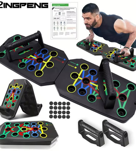 Household Multifunctional Push up Training Board for Men'S Chest and Abdominal Muscle Training Equipment Portable Push up Board