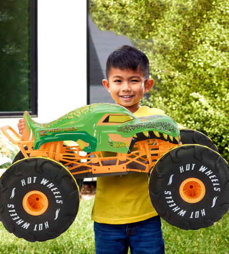 Hot Wheels Mega Wrex R/C with Mini Diecast Replica