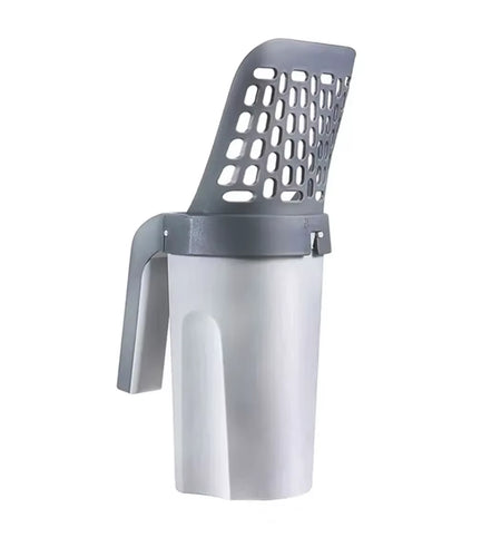 Cat Litter Shovel Scoop with Refill Bag for Pet Filter Clean Toilet Garbage Picker Cat Supplies Cat Litter Box Self Cleaning